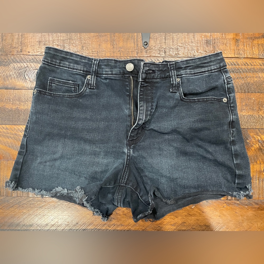 Universal Thread Washed Black Jean Shorts